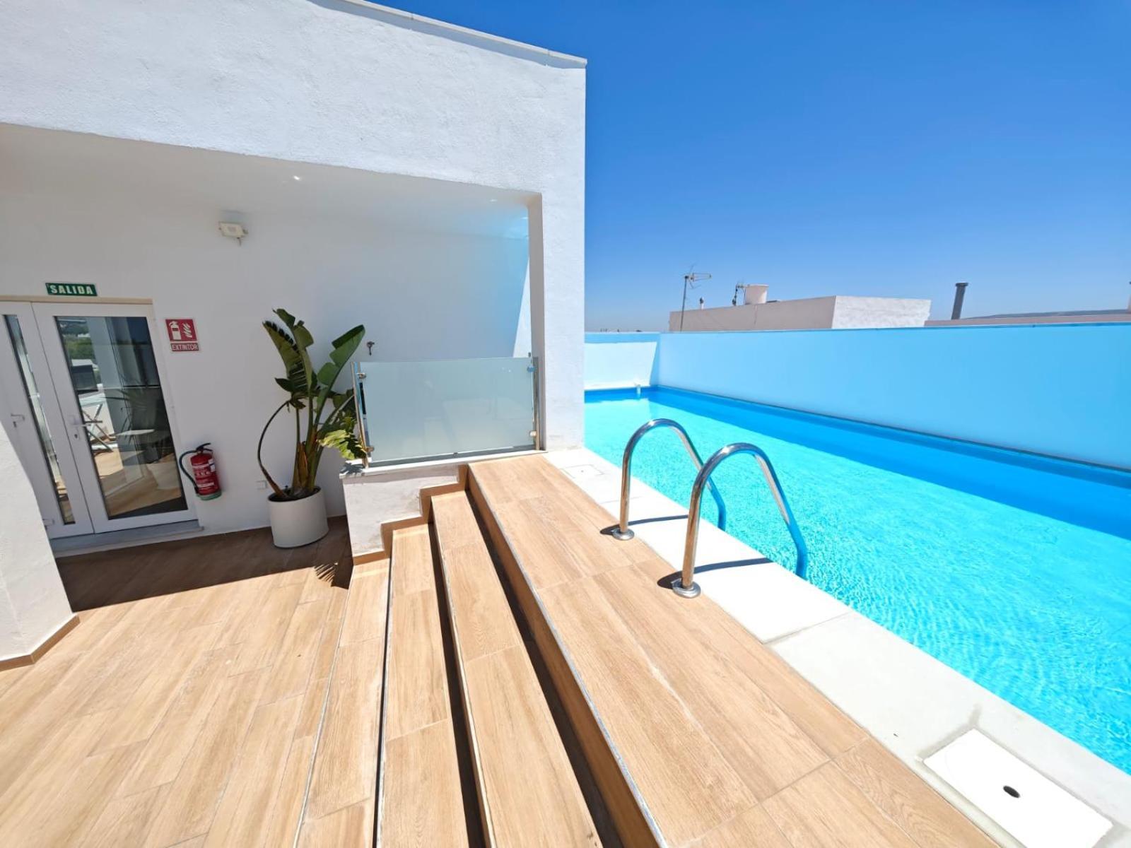 A Estrenar En Planta Primera C Con Piscina Appartement Barbate